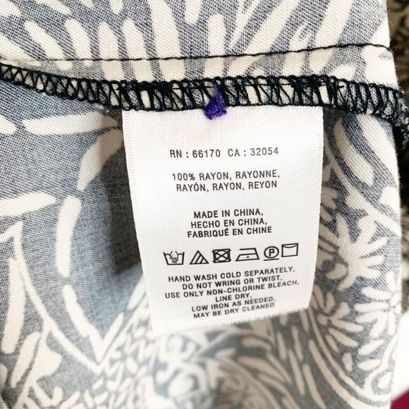 Anthropologie Holding Horses Suraja Black Tan High Low Sleeveless Midi Women’s 0 - Picture 8 of 13